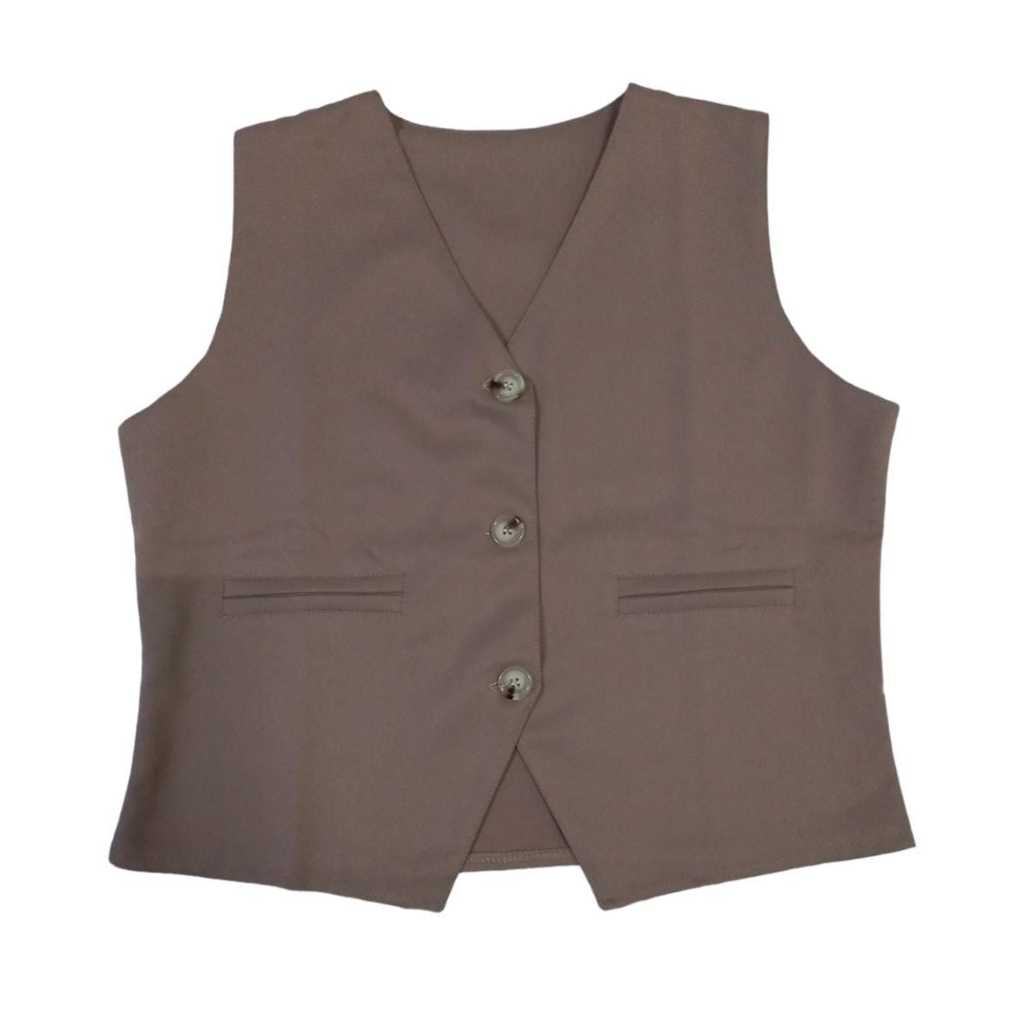 Atasan Vest Kancing Wanita