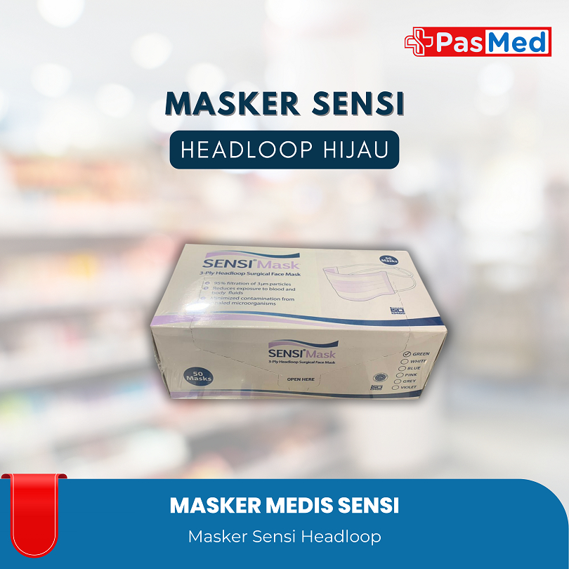 Masker Sensi Earloop / Masker Sensi Headloop