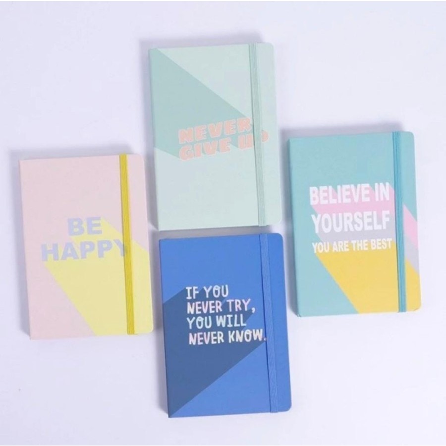 

Buku Tulis Notebook Be Happy Notepad A5 Diary Buku Anak Sekolah Kampus