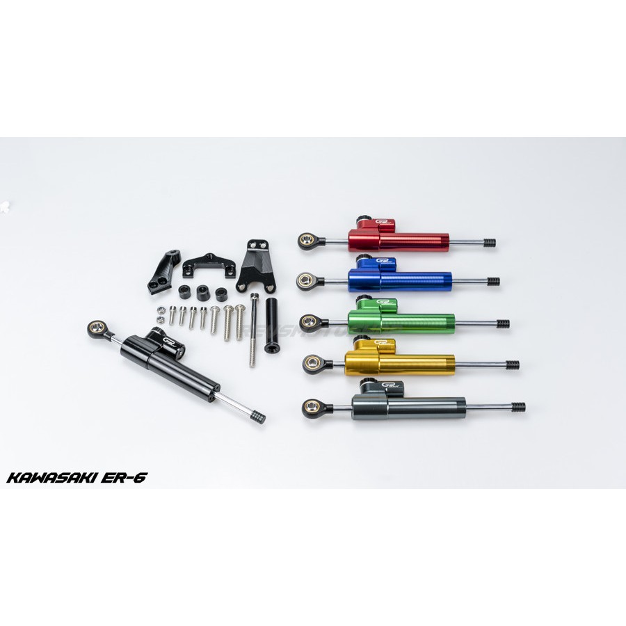 DAMPER GPTECH + BRACKET STEERING DAMPER KAWASAKI ER6