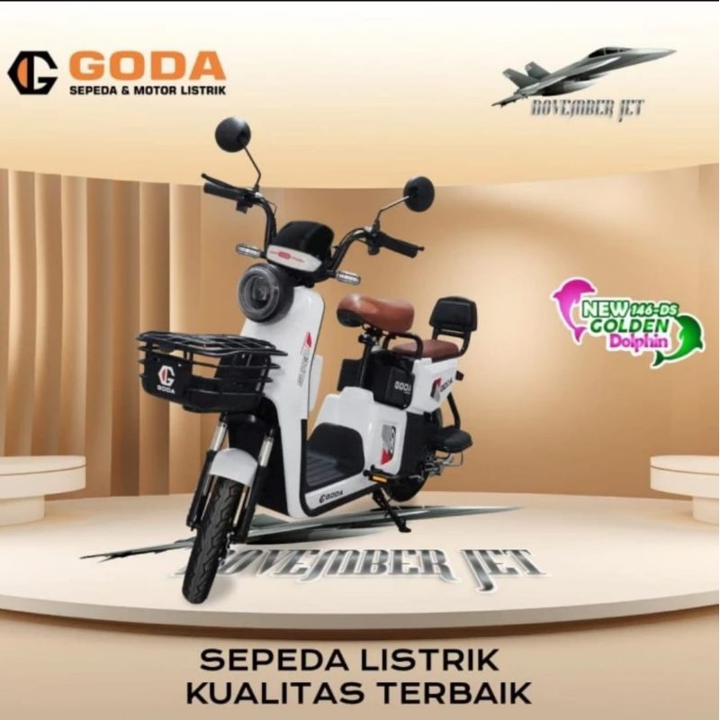 Sepeda Listrik GODA GD 146 DS