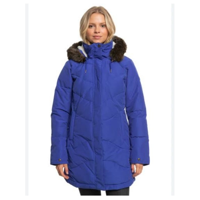 Roxy Long Jaket Wanita Parka Winter Musim Dingin