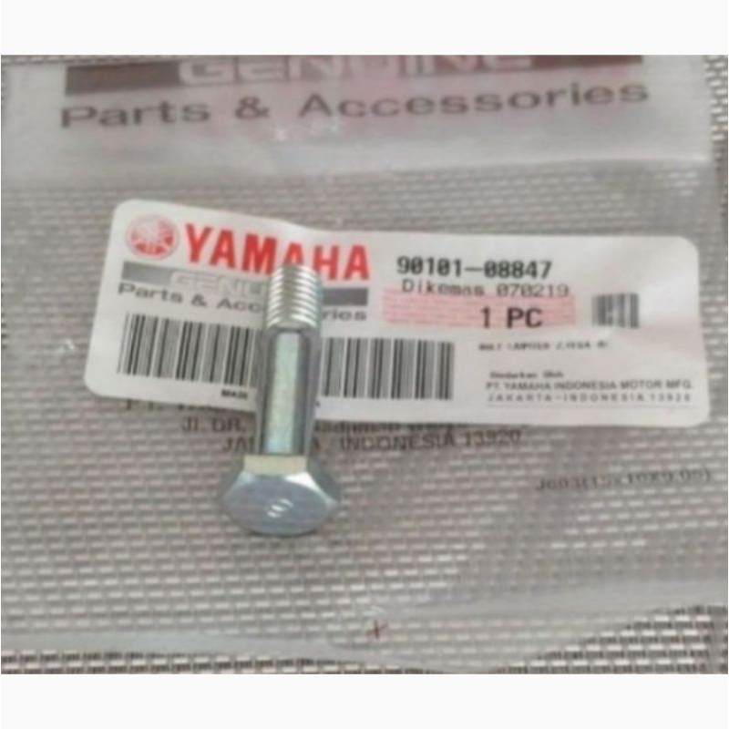 Baut Gear Belakang Original Genuine Yamaha Jupiter Z Vega r Fiz r Force1 / 90101-08847