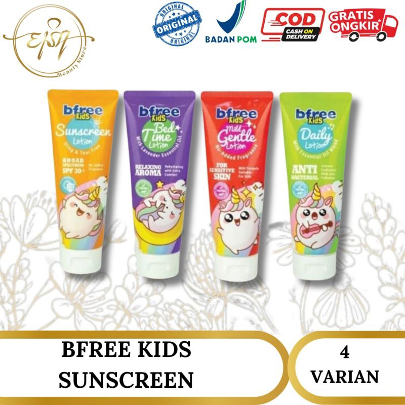 bfree kids sunscreen lotion/ bfree kids sunscreen lotion spf 30+