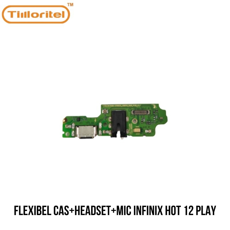 FLEXIBEL CAS+HEADSET+MIC INFINIX X6816 / HOT 12 PLAY