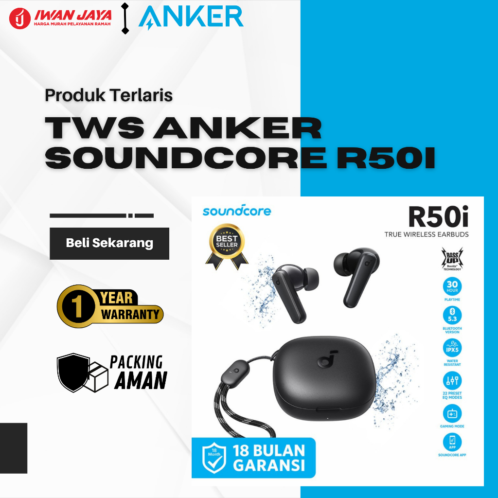 TWS Anker SoundCore R50i