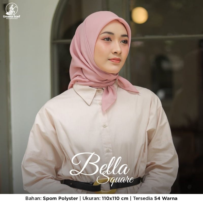 Hijab segi empat Bella square UMAMA ORI 54 warna