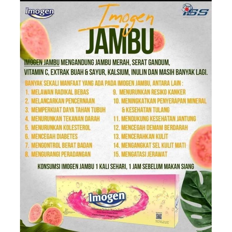 Imogen jambu Ampuh penurun BB,BPOM herbal 100% Exp.2026