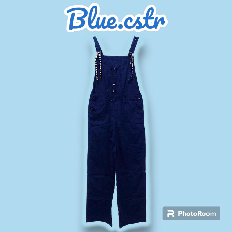 PRELOVED JUMPSUIT NAVY THEORIA