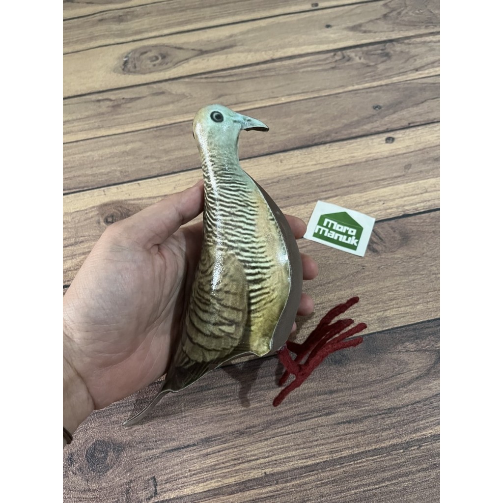 patung mainan manekin jontrot burung perkutut - alat pemikat burung