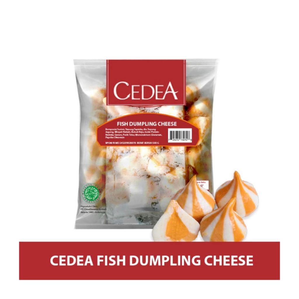 

CEDEA FISH DUMPLING CHEESE 500gr