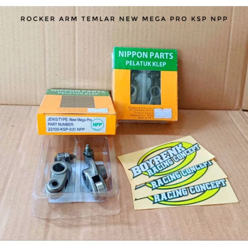 PELATUK KLEP TEMPLAR ROCKER ARM MEGA PRO NEW MP MONO VERZA NPP-BOYRENK