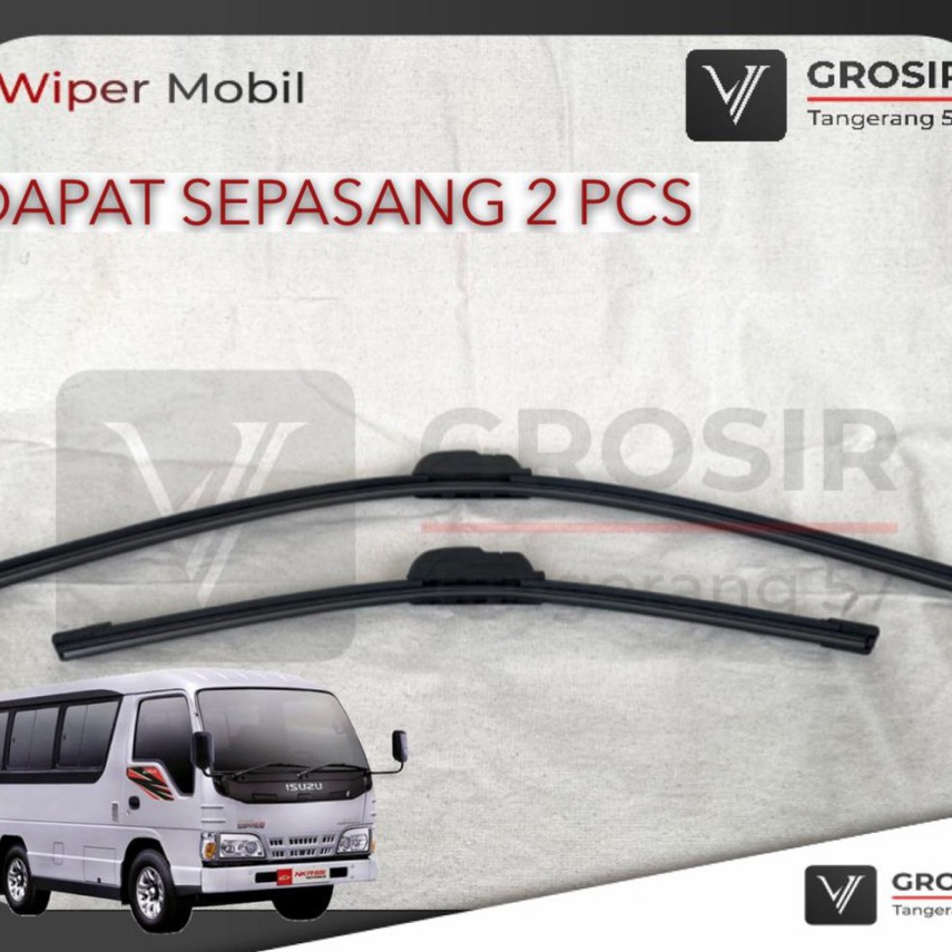 Cn WIPER ISUZU ELF FRAMELESS  WIPER ISUZU ELF 2 PCS