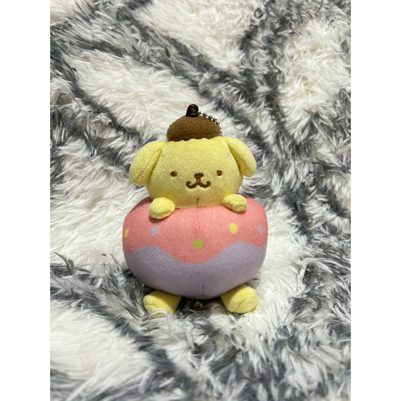 Pompompurin Keychain Plush Sanrio