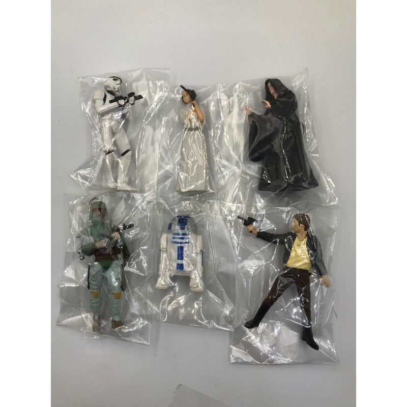 Figure set Starwars movie tinggi 2-3inch(4-8cm)