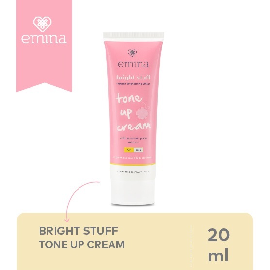 Emina Bright Stuff Tone Up Cream - krim pencerah wajah 20ml