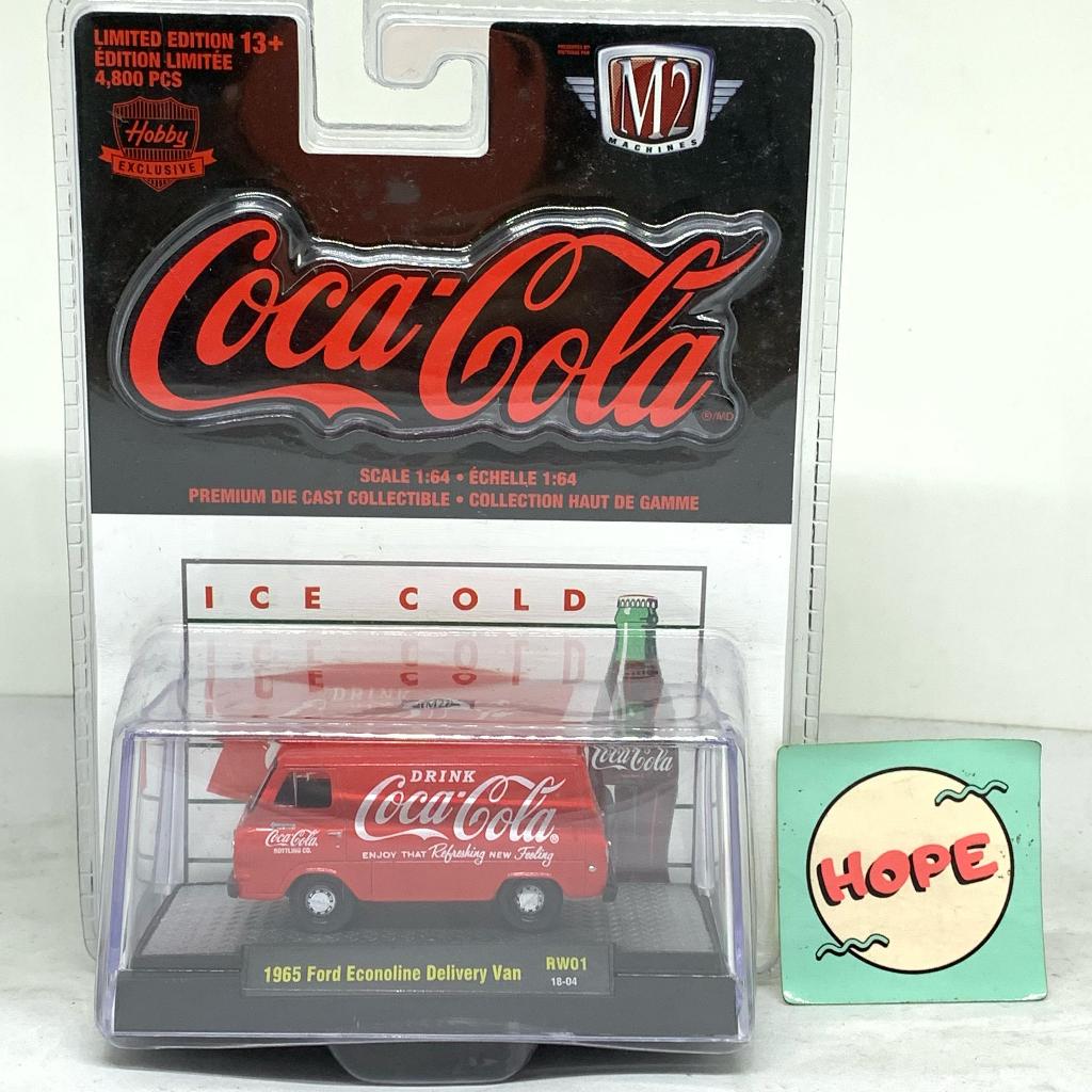 M2 Machine Coca-Cola 1965 Ford Econoline Delivery Van RW01 Original