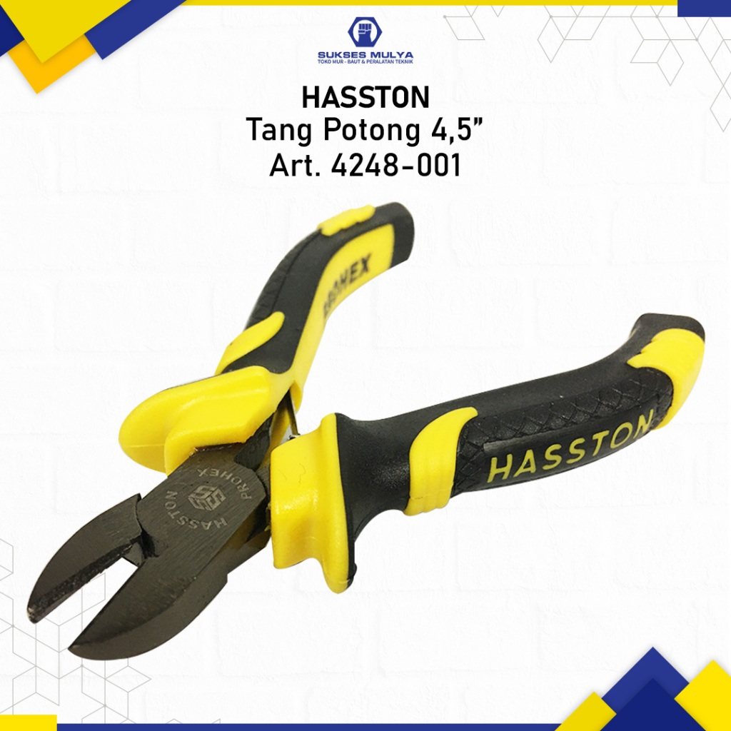 HASSTON PROHEX 4248-001 Tang Potong Mini 4.5" Diagonal Cutting Mini