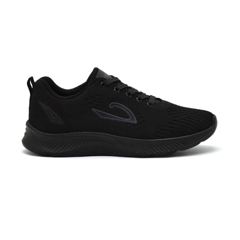 KKY- Carvil Sepatu Pria Rodgri Sneakers Running Lari Olahraga Hitam Biru Navy Donker