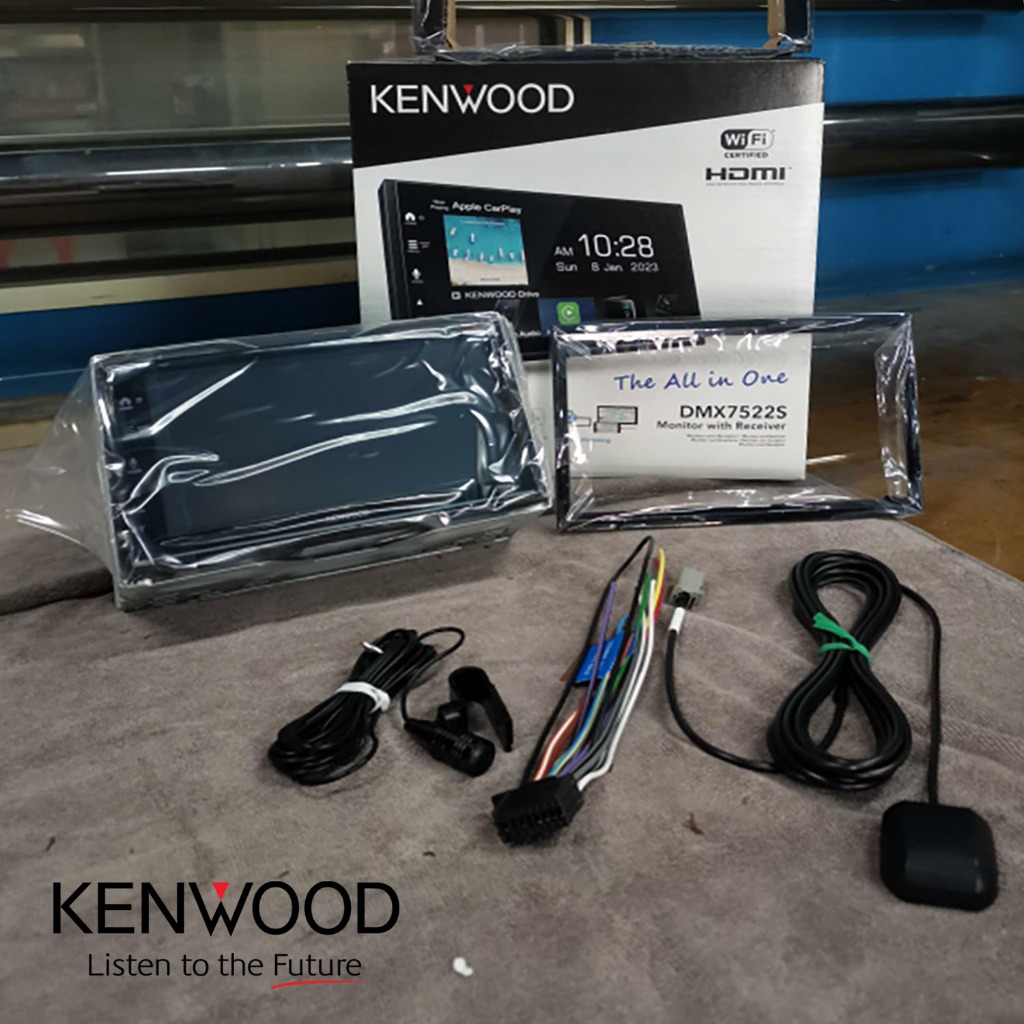 Kenwood DMX7522S Double Din Digital Android Auto Apple Carplay HDMI Wi-Fi