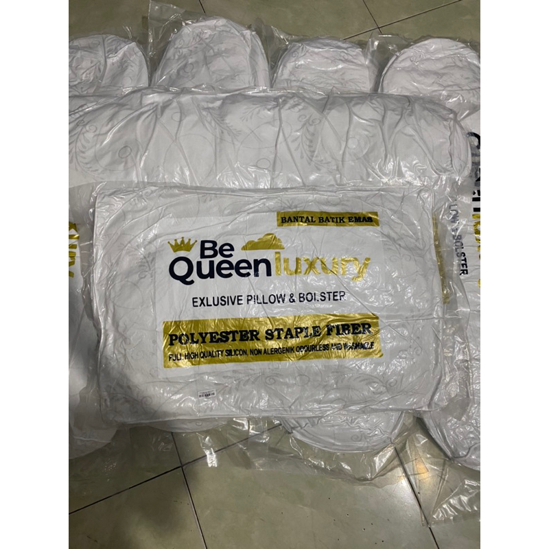 BANTAL HOTEL BERKWALITAS BE QUEEN Millenium Guling / bantal kelapa empuk silocone full / anti kempes