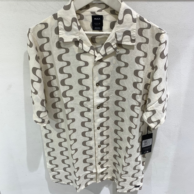 BAJU KEMEJA PRIA RVCA ORIGINAL HAPPY SHIRT