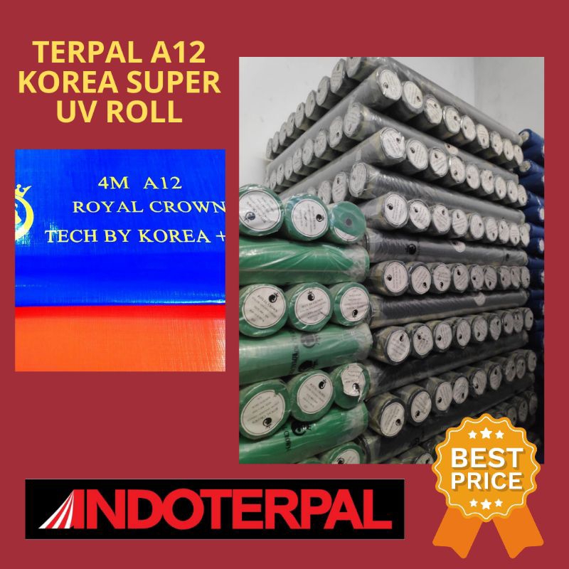 Terpal A12 Korea UV Roll PALING MURAH !!!