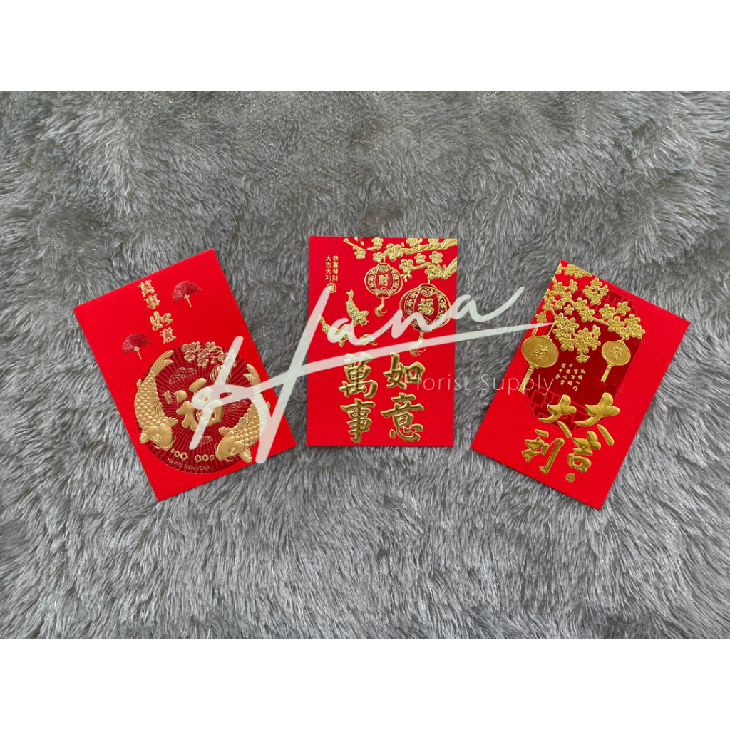 

[1 PACK] Angpao Imlek /Angpau Sincia / Amplop CNY Medium / 2024