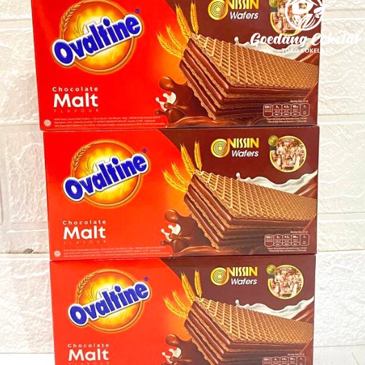 

PROMO SALE Nissin Wafer Ovaltine Choco Malt 133gr