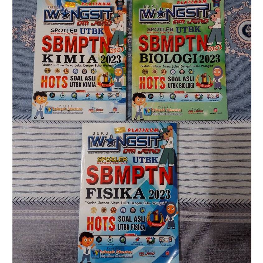 PRELOVED WANGSIT SAINTEK INTEN 2023 *mohon baca deskripsi*