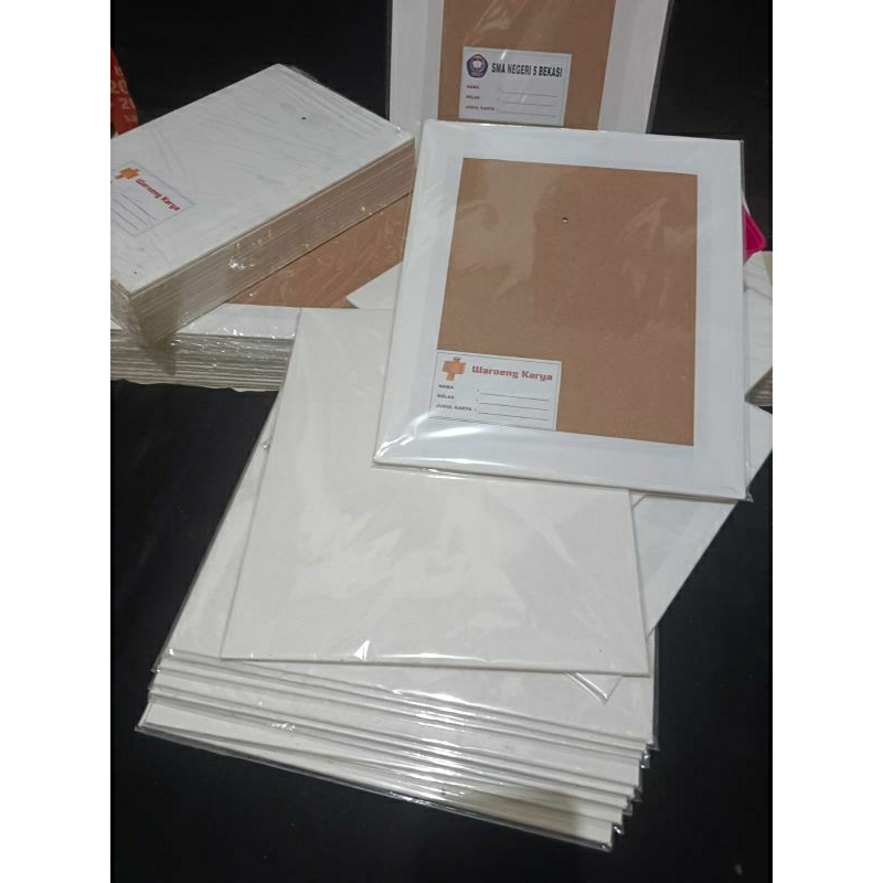 Kanvas lukis model PANEL ukuran (40x40) | prakarya edukasi anak TK, SD, SMP, SMA