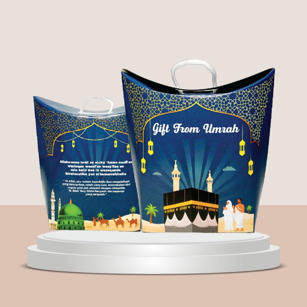 

dus oleh oleh haji dan umroh dus tali/paperbag/dus jing-jing