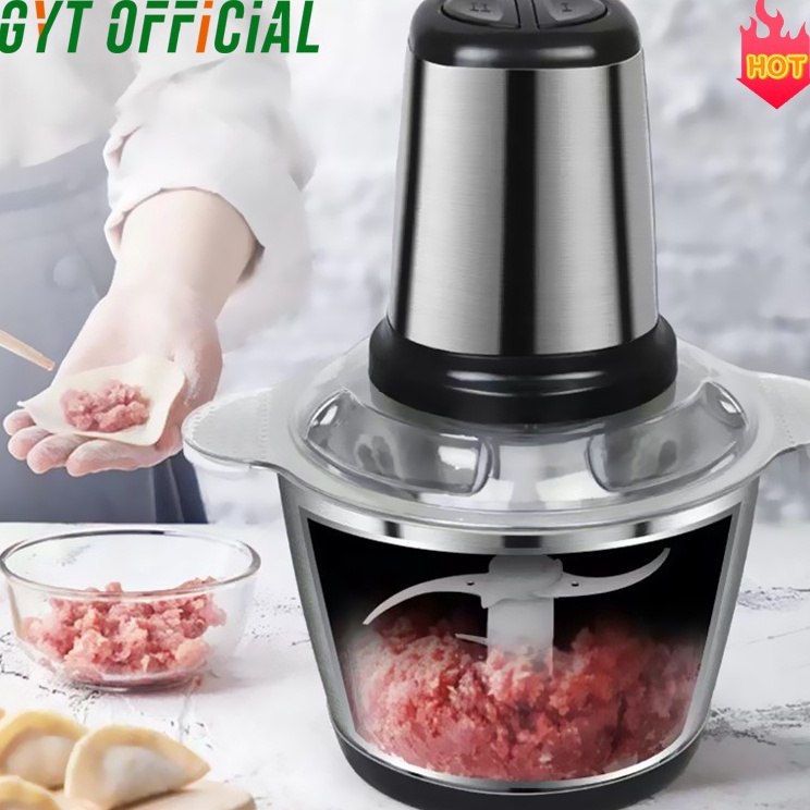cT GYT Blender Kapsul 2 Liter Stainless steel penggiling daging