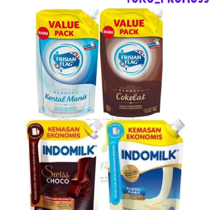 

READY STOK susu kental manis frisian flag 545 ml indomilk 545 ml cap enaak 545 ml