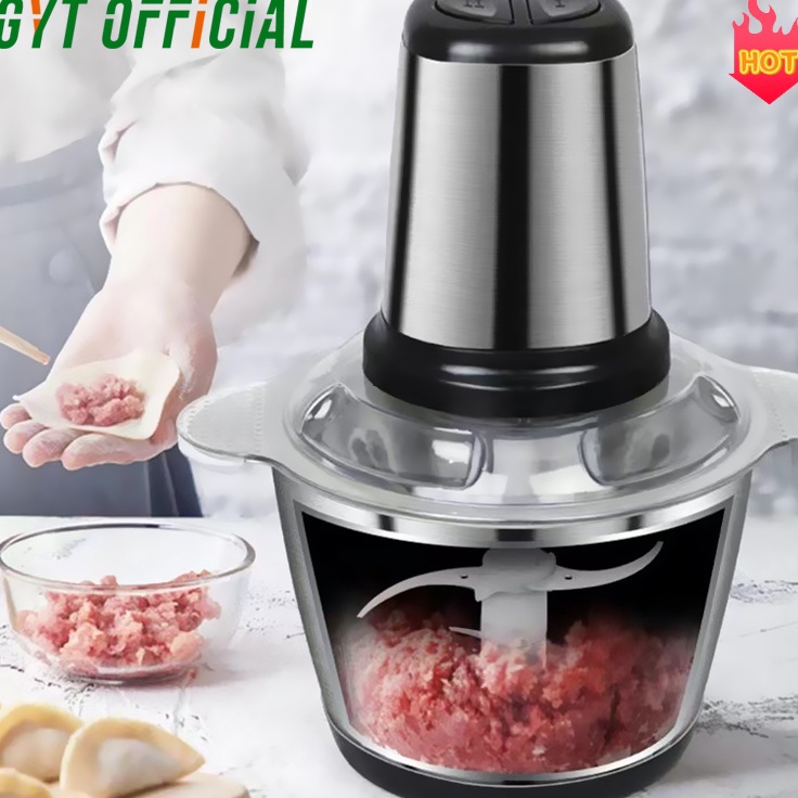 cw GYT Blender Kapsul 2 Liter Stainless steel penggiling daging