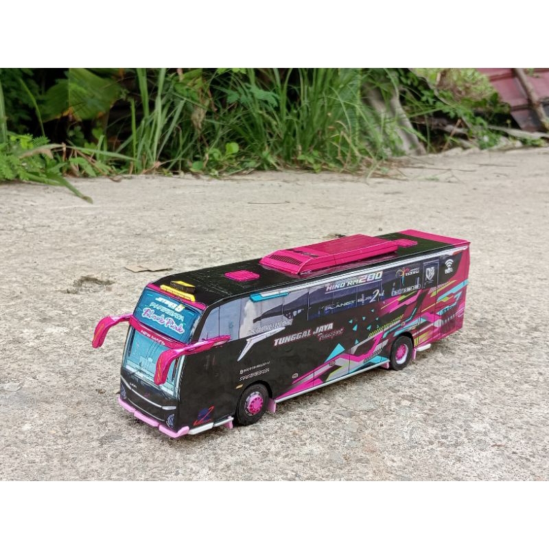 PAPERCRAFT BUS TUNGGAL JAYA "BLACKPINK" JB5 EDITION