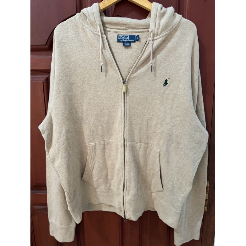Polo Ralph Lauren Hoodie Double Zipper Preloved