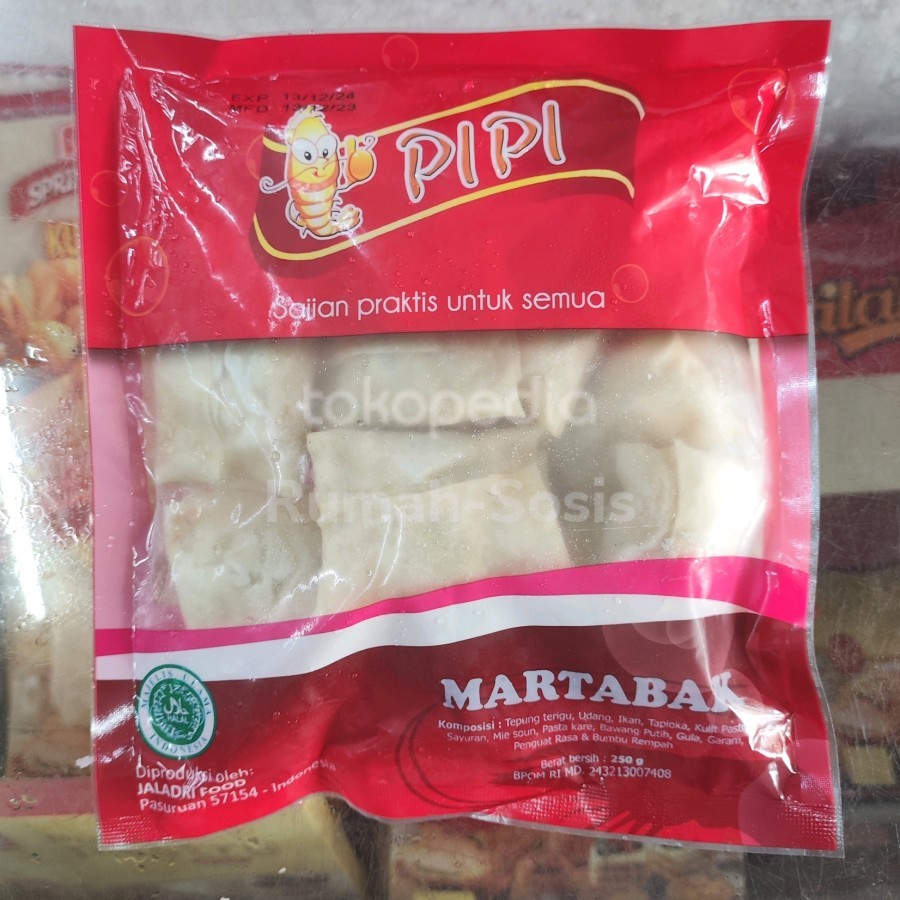 

Pipi martabak seafood berat 250 gram