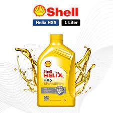 12 BOTOL OLI SHELL HX5 1 LITER