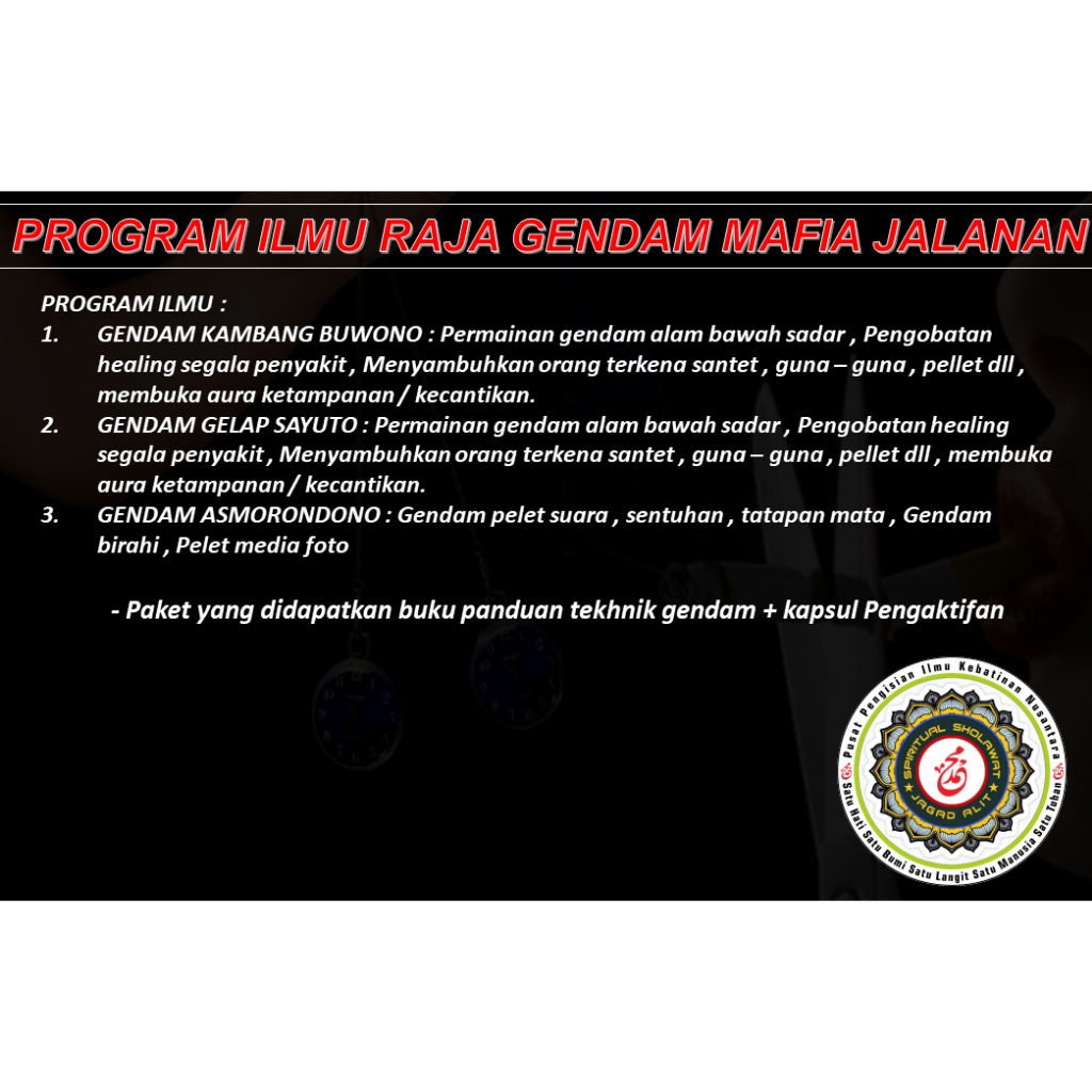 

[ COD ] PROGRAM KEILMU_AN GEND_4M DEWA JALANAN FREE KAPSUL K.PENDAMPING