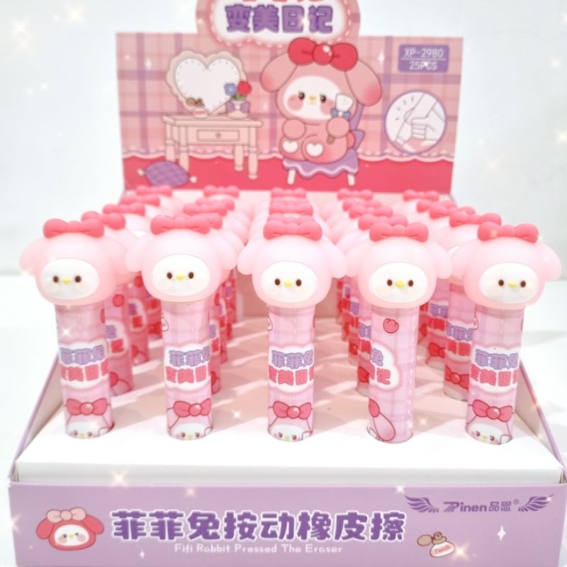 

Penghapus Cetek Sanrio / Penghapus Mekanik Sanrio / Penghapus Gemoy Sanrio