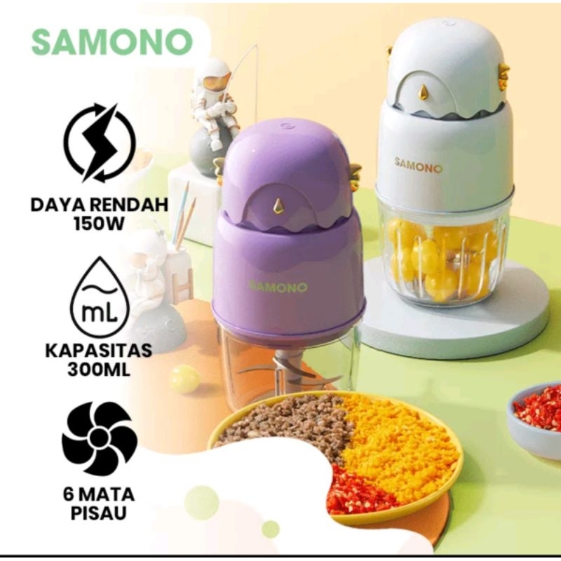 SAMONO MINI CHOPPER BLENDER MULTIFUNGSI 150 WATT