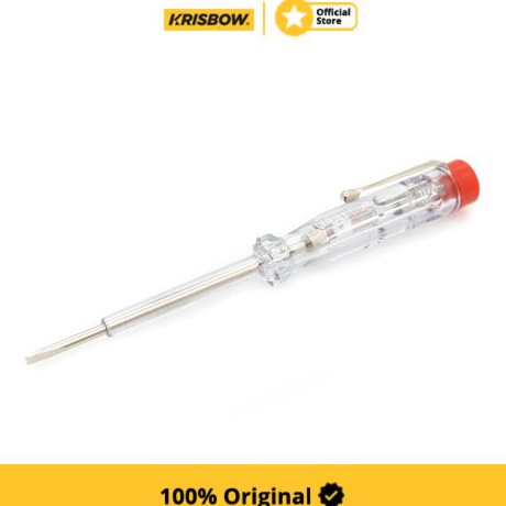 Krisbow Tespen Listrik Voltage Tester 25 V Vt14