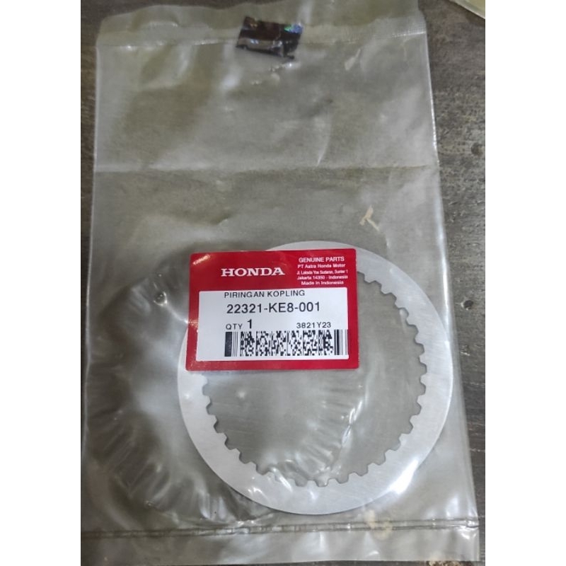 Besi Plat Gesek Besi Plat Kopling supra x 125 karisma original AHM harga satuan