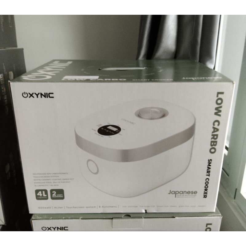 OXYNIC RICE COOKER LOW CARBO SMART COOKER 4 LITER