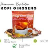 

kopi ginseng sachet minuman instan original tazakka alami tanpa efek samping 1 renteng isi 10 sachet