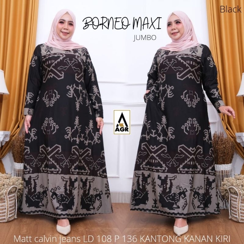 gamis AGR WSK BORNEO MAXY