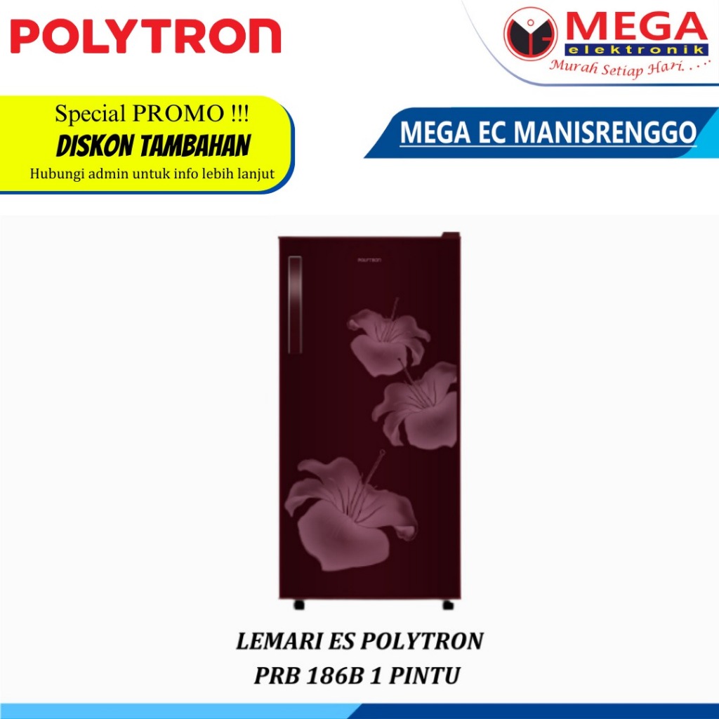 LEMARI ES  POLYTRON 1 PINTU  PRB 186