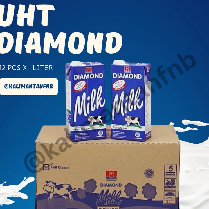 

GROSIR Susu UHT Diamond 1L KARTONAN GRAB GOJEK NOV 224
