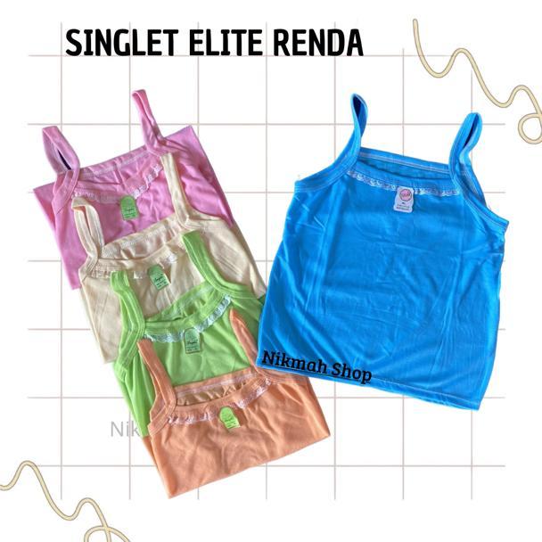 Kaos Dalam TANKTOP Anak dan Remaja Singlet ELITE RENDA